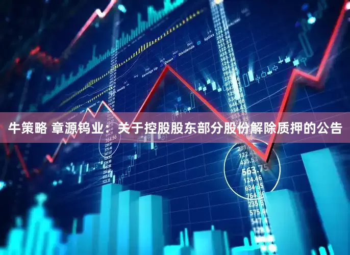 牛策略 章源钨业：关于控股股东部分股份解除质押的公告