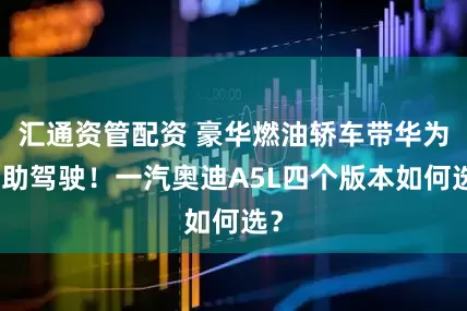 汇通资管配资 豪华燃油轿车带华为辅助驾驶！一汽奥迪A5L四个版本如何选？